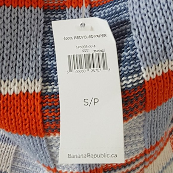 Banana Republic plaid sweater tank - Picture 4 of 9